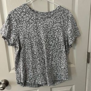 Leopard print T-shirt